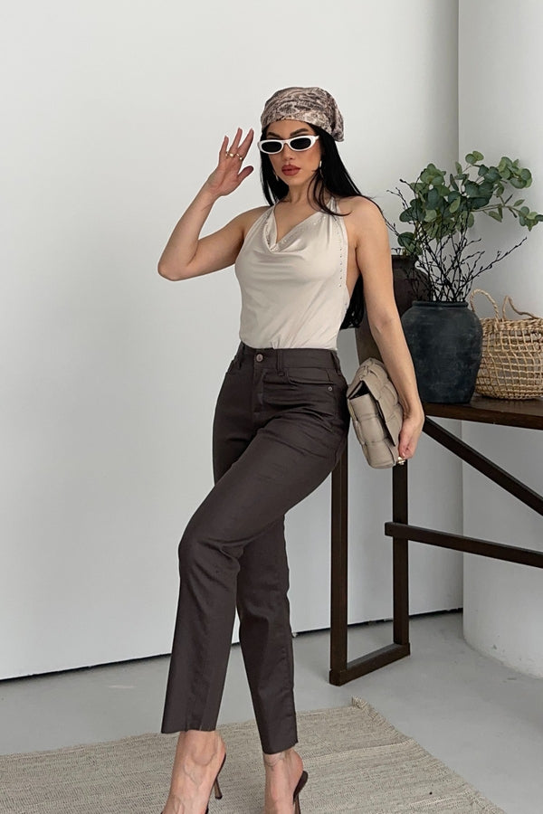 Mom Fit Pantolon 7072