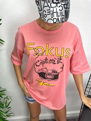 Tricou Focus - Roz