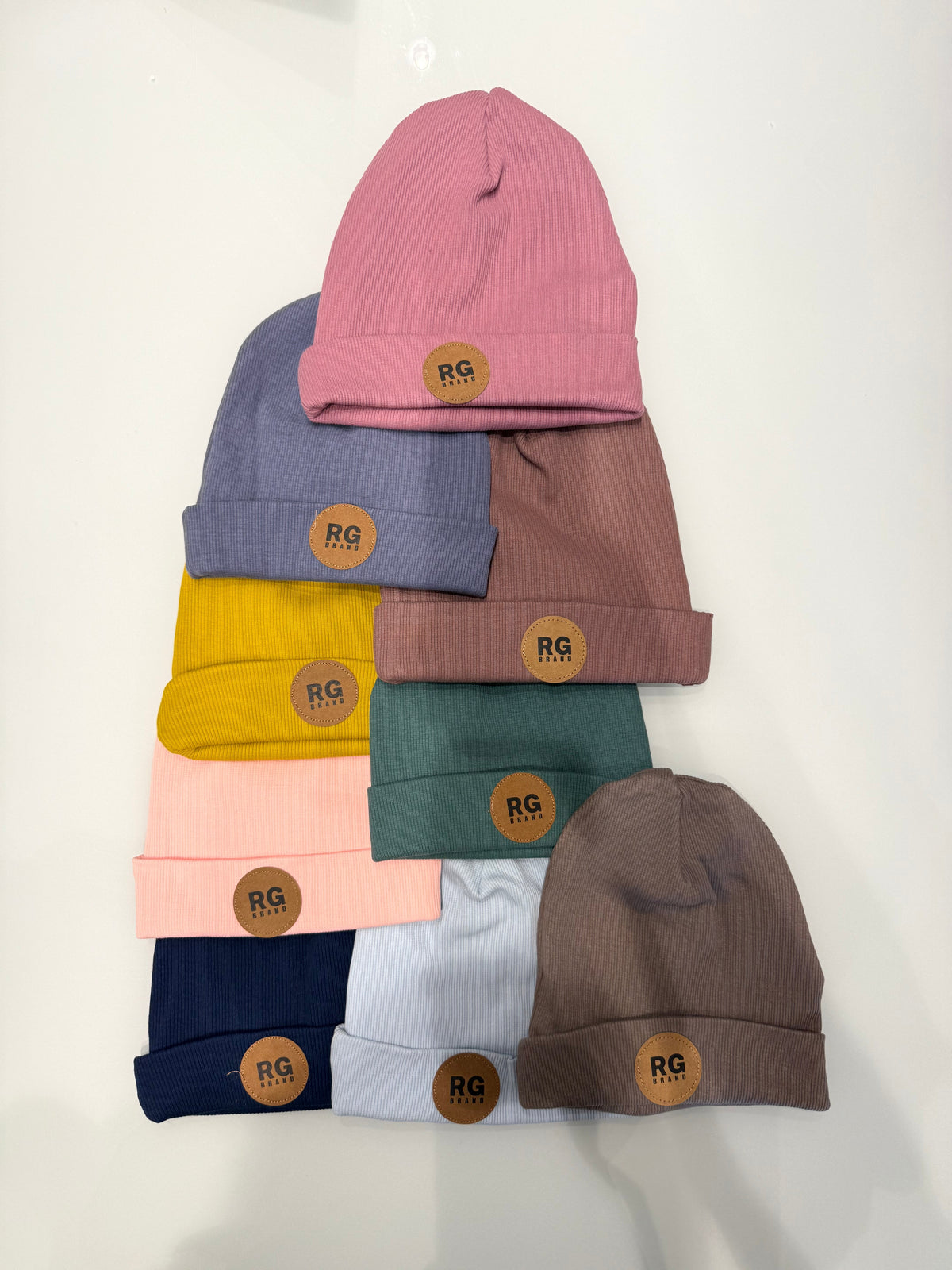 Yumuşak Etiket Detaylı Katlamalı Bere | 3–9 Yaş | RG Brand | RG1536 - PEMBE