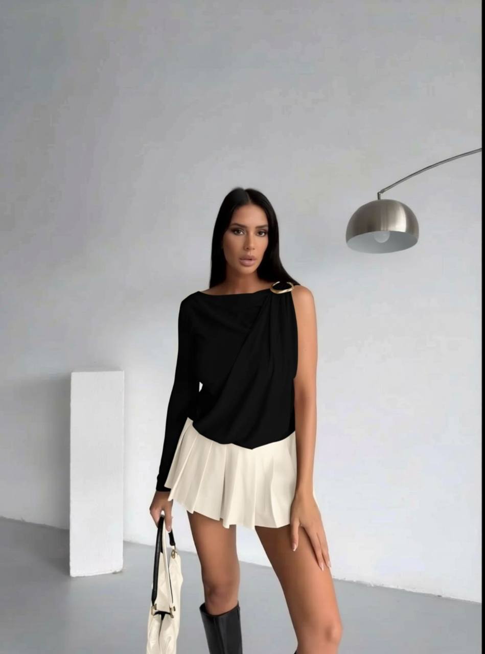 Snap Bodysuit - Black