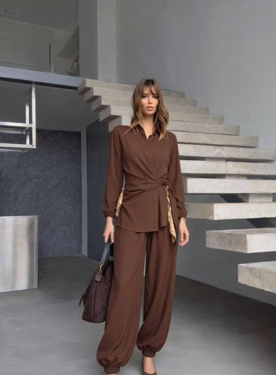 Belt Detail Set - Brown