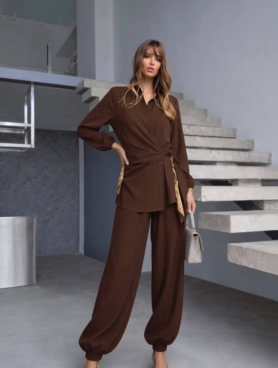 Belt Detail Set - Brown