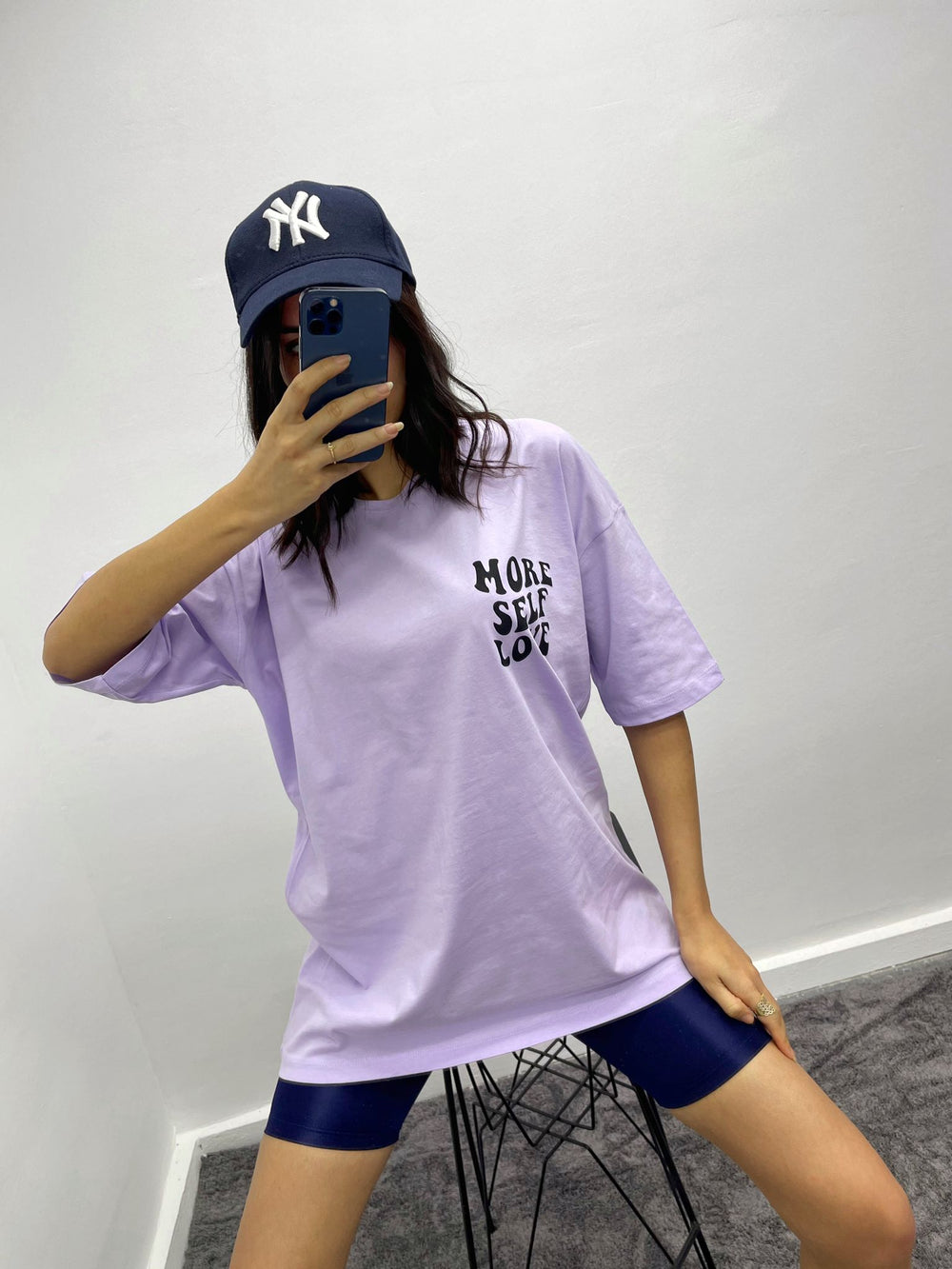 More Self T-Shirt - Lila