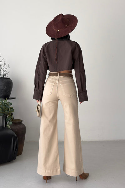 Pantaloni Denim Texturizati 7163