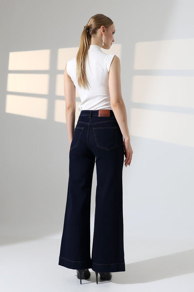 Pantaloni Denim Texturizati 7163