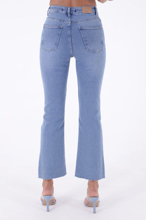 İspanyol Mom Fit Kot Pantolon 1706