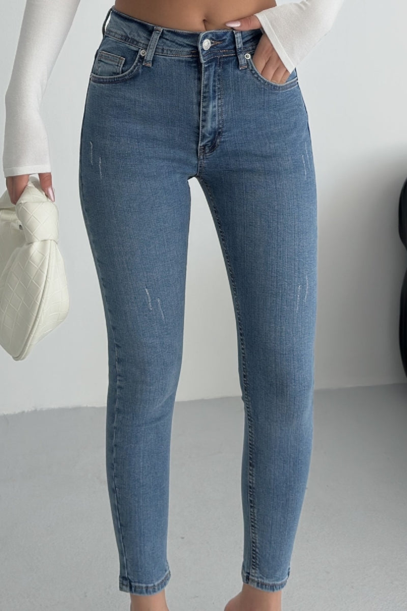 Pantaloni Denim Skinny 819