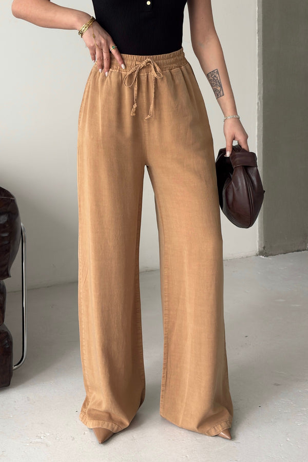 Pantaloni Palazzo elasticizați HS708