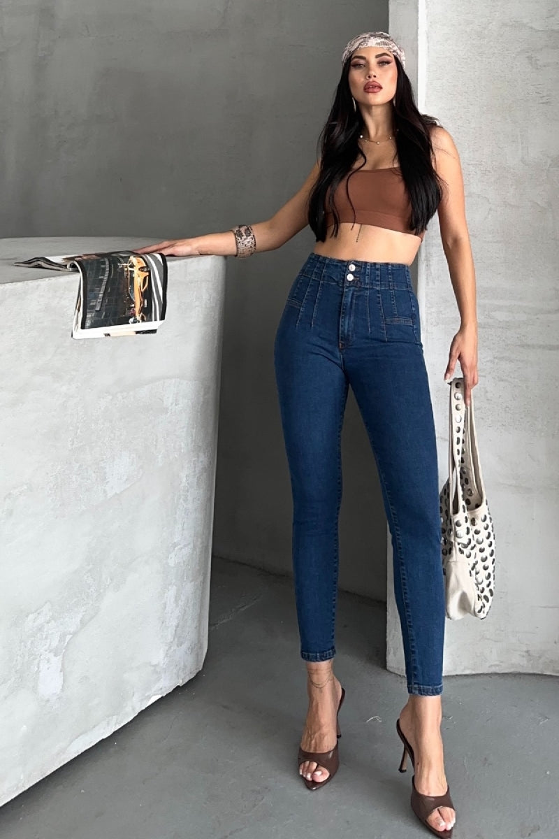 Pensli Skinny Kot Pantolon 7053