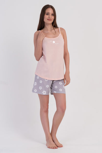 KADIN P.SUPREM IP ASKILI ETEGI OVAL SORT TAKIM - BABY PINK