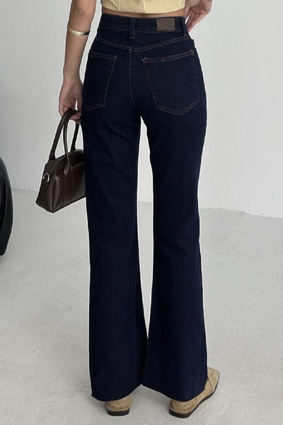 İspanyol Mom Fit Kot Pantolon 1706