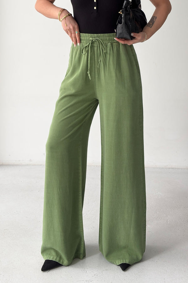 Pantaloni Palazzo elasticizați HS708