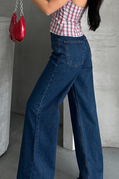 Pantalon Denim Baggy Relax Larg 7031