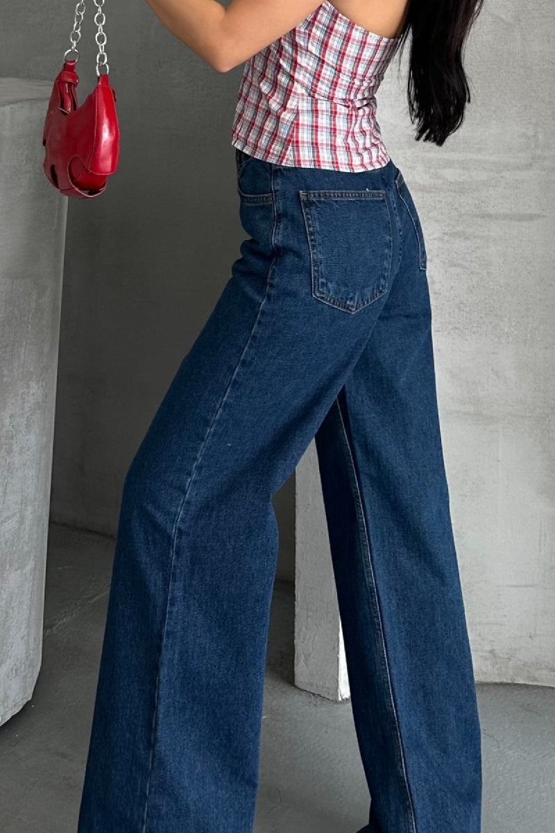 Pantalon Denim Baggy Relax Larg 7031