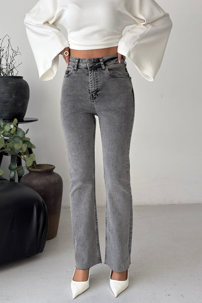 İspanyol Mom Fit Kot Pantolon 1706