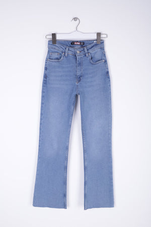 İspanyol Mom Fit Kot Pantolon 1706