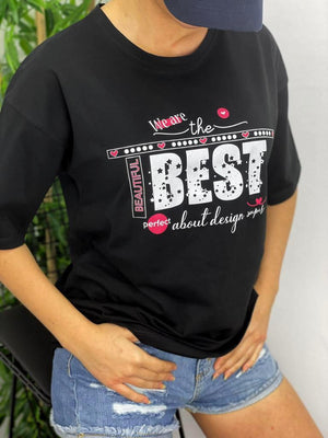Cel mai bun tricou - Negru
