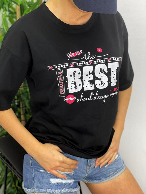 Cel mai bun tricou - Negru