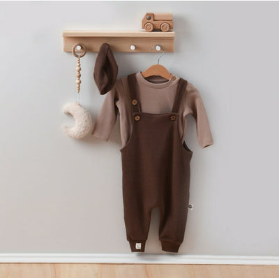 Bebek Tulumu Tişört ve Bere Seti | 6 Ay–4 Yaş | RG Brand | RG170 - MAVİ