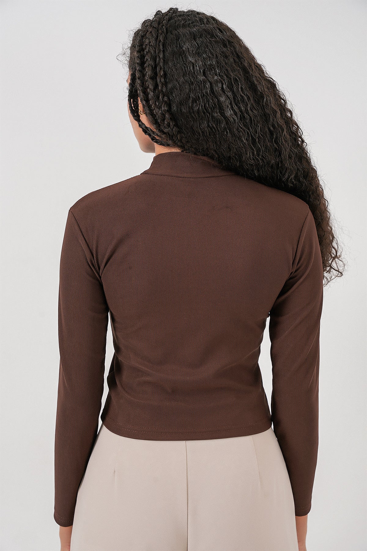 Body 922 cu pietre - Maro