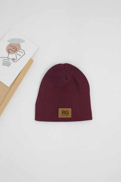 Yumuşak Etiket Detaylı Katlamalı Bere | RG Brand | 3–9 Yaş | RG1535 - HARDAL