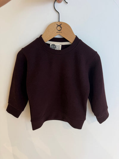 Çocuk Selanik Triko Sweat | Günlük Ve Okul | 3–9 Yaş | RG Brand | RG1507 - SİYAH