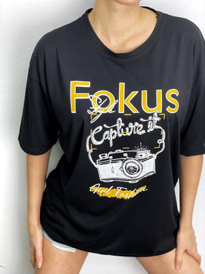 Fokus T-Shirt - Siyah