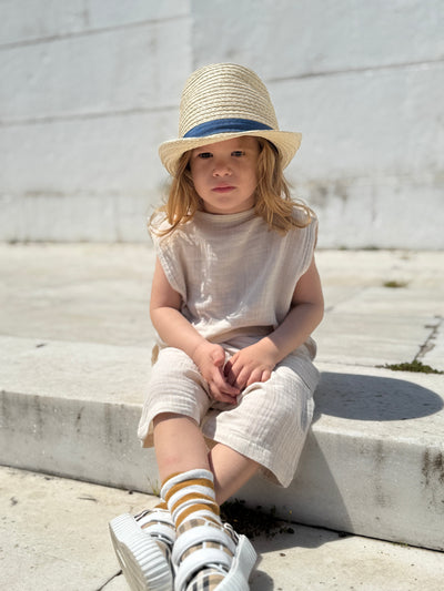 Bebek Müslin Atlet Ve Şort Seti | 6 Ay–4 Yaş | RG Brand | RG320 - GRİ