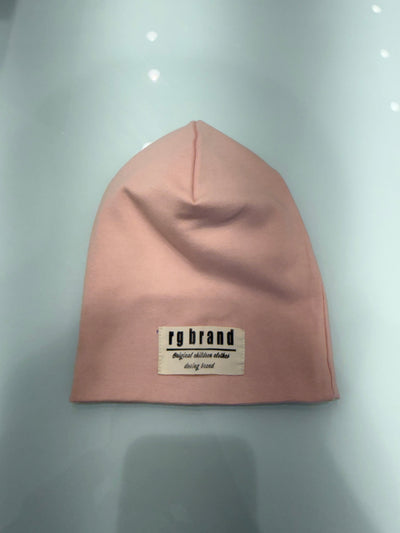Yumuşak Etiket Detaylı Katlamalı Bere | 3–9 Yaş | Pembe & Mavi | RG Brand | RG1392 - MAVİ