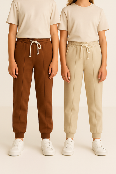 Genç Jogger Eşofman | 9–15 Yaş | RG Brand | RG3408 - KOYU BEJ