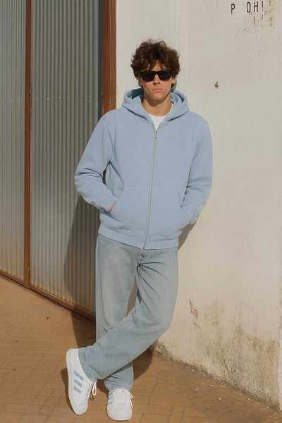 Genç Fermuarlı Kapüşonlu Sweatshirt | RG Brand | 9–15 Yaş | RG3258 - HAKİ