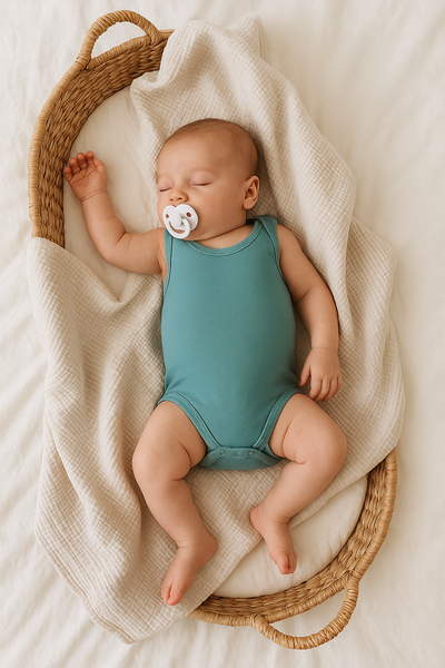 Bebek Pamuklu Zıbın | 0–24 Ay | Beyaz, Mint, Haki | RG314 - MİNT