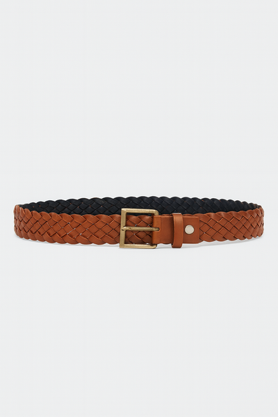 Çocuk Örgülü Kemer | 4–14 Yaş | RG Brand | RG1729 - SİYAH