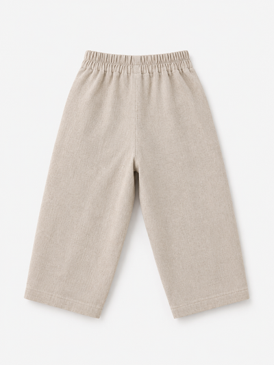 Çocuk Bol Balon Pantolon | 3–9 Yaş | Erkek & Kız | %100 Pamuk Keten | RG Brand | RG1756 - LACİVERT