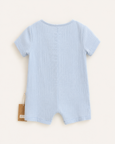 Müslin Bebek Tulum | 6 Ay–3 Yaş | Kız Ve Erkek | RG Brand | RG319 - MAVİ