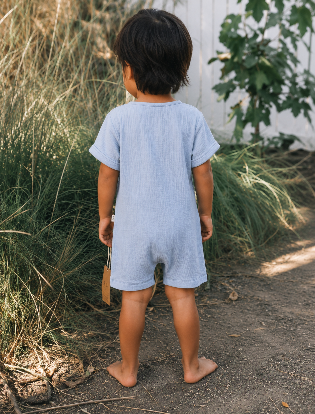 Müslin Bebek Tulum | 6 Ay–3 Yaş | Kız Ve Erkek | RG Brand | RG319 - MAVİ