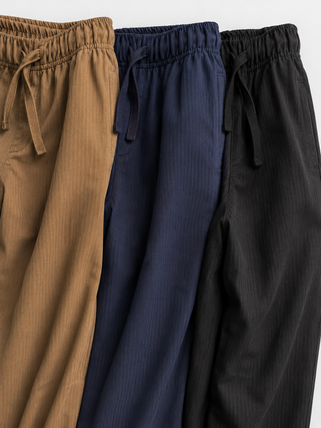 Genç Çocuk Salaş Pantolon | 9–15 Yaş | Kız & Erkek | %100 Pamuk | İlkbahar–Yaz | RG Brand | RG3718 - LACİVERT