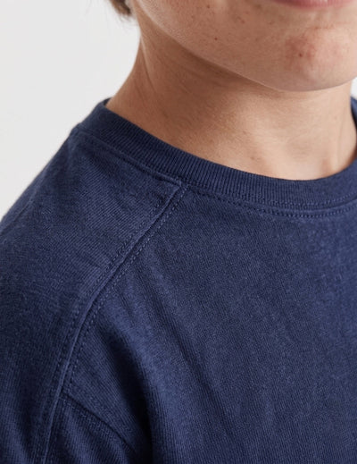 Genç Erkek Çocuk Oversize Basic Tişört | %100 Pamuk | 9–15 Yaş | Rahat Kesim | RG3726 - EKRU