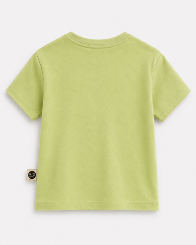 Bebek T-shirt | Sardunya Baskılı | 6 Ay–4 Yaş | Yeşil & Mavi | %100 Pamuk Yazlık | RG Brand | RG390 - MAVİ