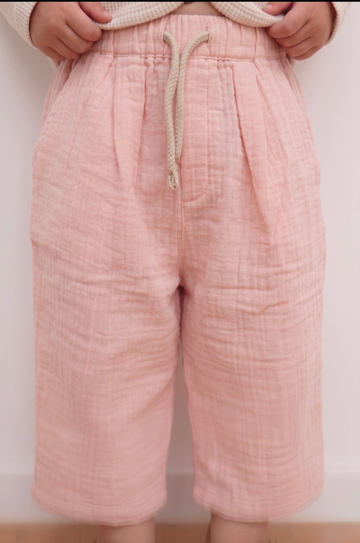 Bebek Balon Pantolon | Çift Cepli Müslin | 6 Ay–4 Yaş | Kız & Erkek | RG Brand | RG393 - MAVİ