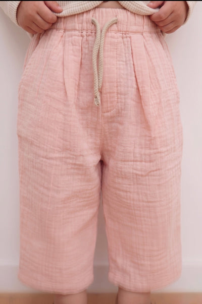 Bebek Balon Pantolon | Çift Cepli Müslin | 6 Ay–4 Yaş | Kız & Erkek | RG Brand | RG393 - MAVİ