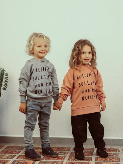 Çocuk Kapüşonlu Sweatshirt | 3–9 Yaş | RG Brand | RG1356 - PUDRA