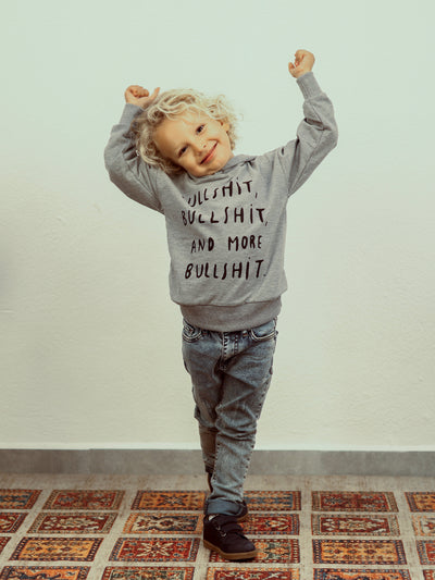 Çocuk Kapüşonlu Sweatshirt | 3–9 Yaş | RG Brand | RG1356 - PUDRA