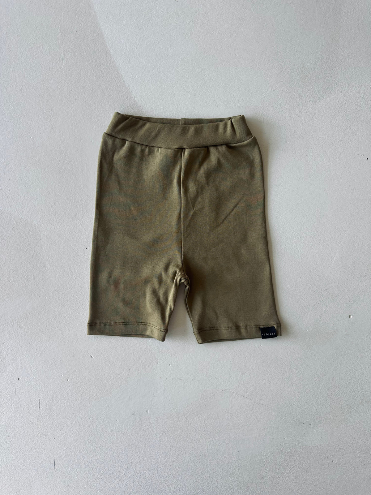 Kız Çocuk Basic Likralı Capri Tayt | 3–9 Yaş | RG Brand | RG1363 - HAKİ
