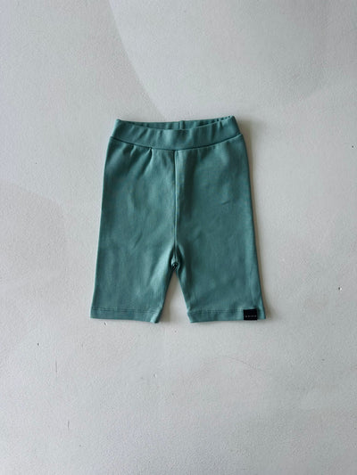 Kız Çocuk Basic Likralı Capri Tayt | 3–9 Yaş | RG Brand | RG1363 - YEŞİL