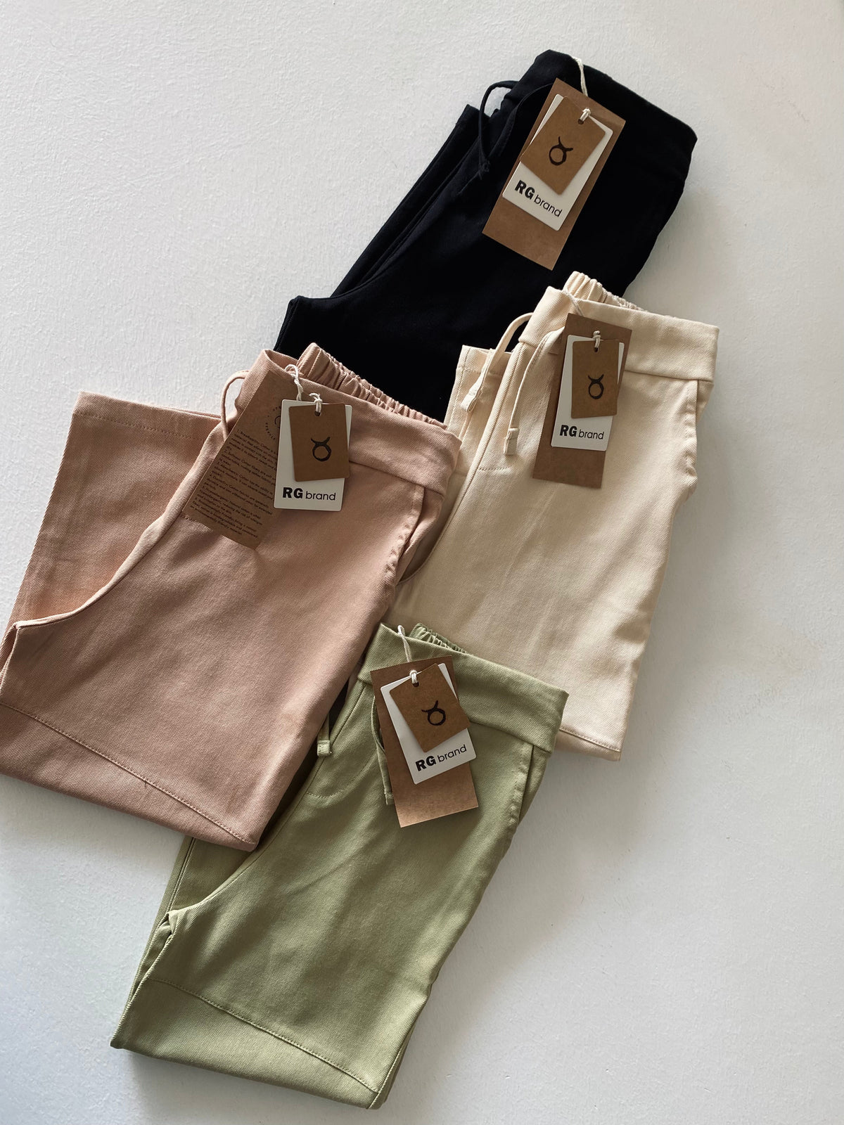 Çocuk Unisex Keten Pantolon | 3–9 Yaş | RG Brand | RG1575 - MİNT