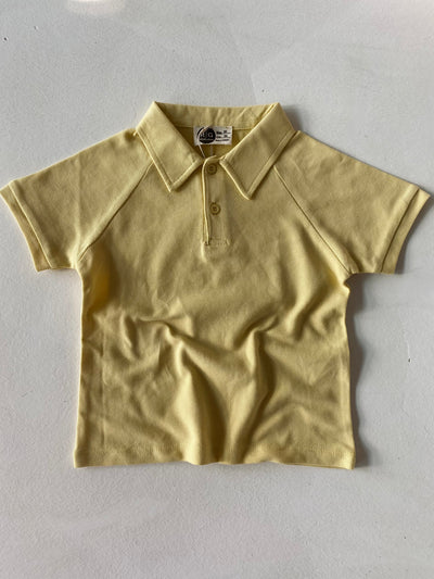 Polo Yaka Çocuk Tişört | Pike Kumaş, Rahat Kesim | 3-9 Yaş | RG1585 - TAŞ
