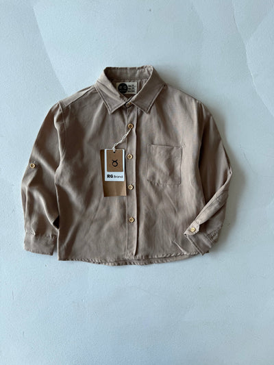 Çocuk Uzun Kollu Gömlek | 3–9 Yaş | RG Brand | RG1700 - SİYAH