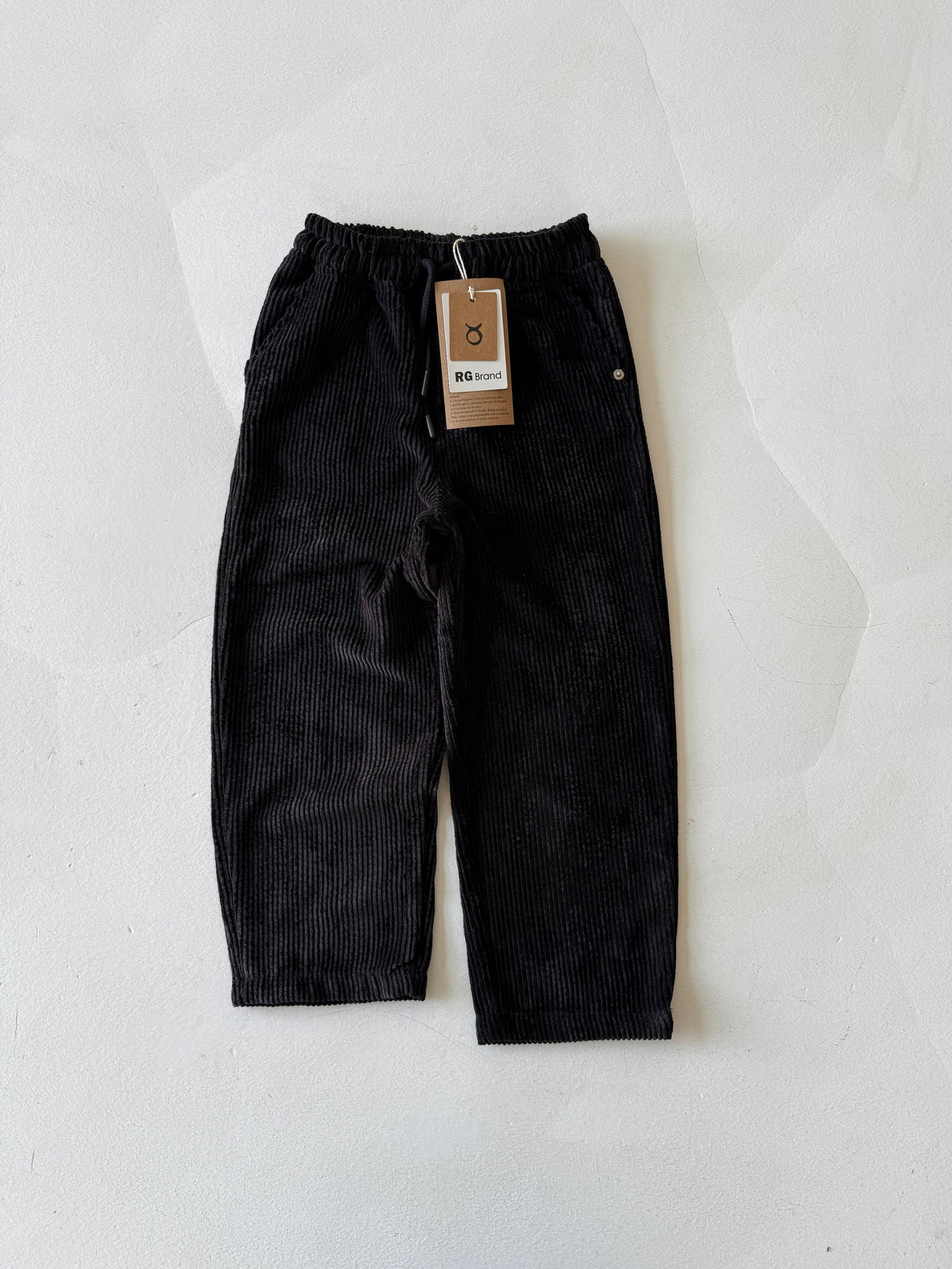 Çocuk Kadife Pantolon | 3–9 Yaş | Kız ve Erkek | RG Brand | RG1717 - TAŞ