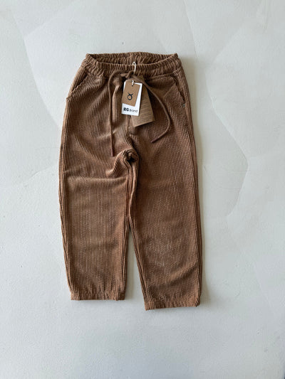 Çocuk Kadife Pantolon | 3–9 Yaş | Kız ve Erkek | RG Brand | RG1717 - TAŞ